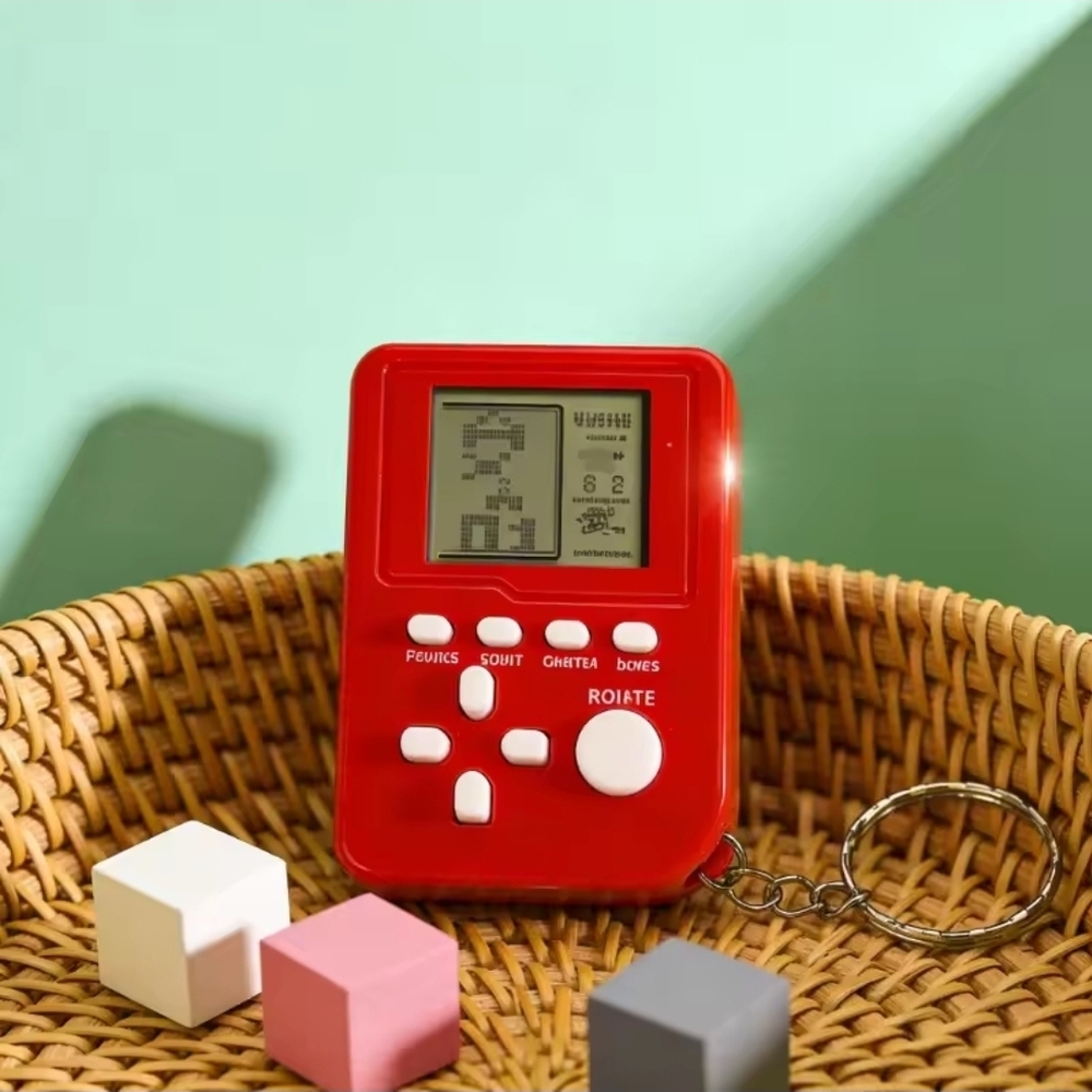 18pcs Handheld Game Keychains